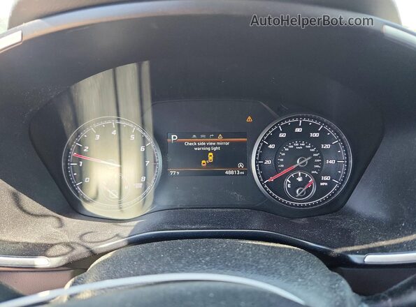 5NMS2DAJ9PH638663 2023 HYUNDAI SANTA Серебряный Вид щитка приборов