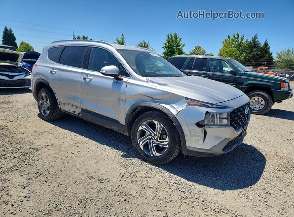 5NMS2DAJ9PH638663 2023 HYUNDAI SANTA Серебряный Передняя правая четверть