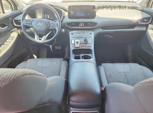 5NMS2DAJ9PH638663 2023 HYUNDAI SANTA Серебряный Вид панели приборов