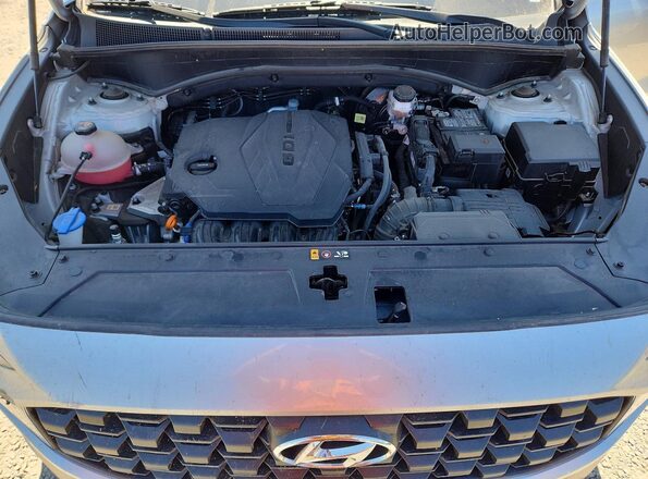 5NMS2DAJ9PH638663 2023 HYUNDAI SANTA Серебряный Вид подкапотного пространства