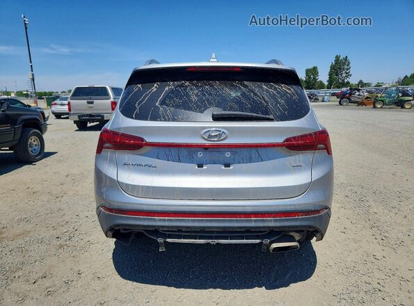 5NMS2DAJ9PH638663 2023 HYUNDAI SANTA Серебряный Вид сзади