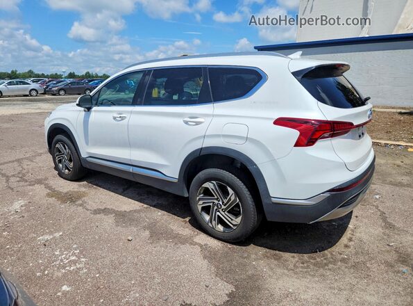 5NMS2DAJXMH369620 2021 HYUNDAI SANTA White Հետևի ձախ