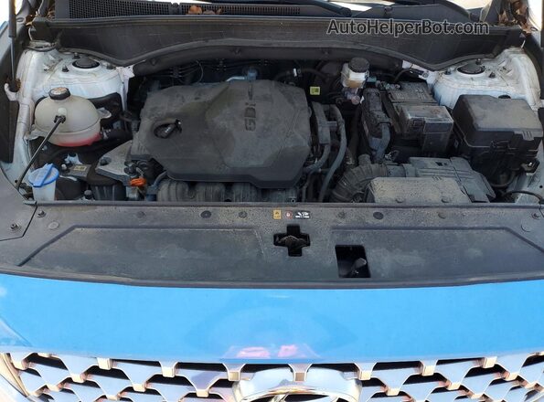 5NMS2DAJXMH369620 2021 HYUNDAI SANTA White Շարժիչի բաժամունքի տեսք