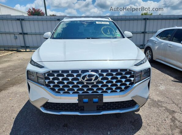 5NMS2DAJXMH369620 2021 HYUNDAI SANTA White Դիմացի տեսք