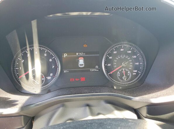 5NMS2DAJXMH369620 2021 HYUNDAI SANTA White Սարքավորումների վահանակի տեսք