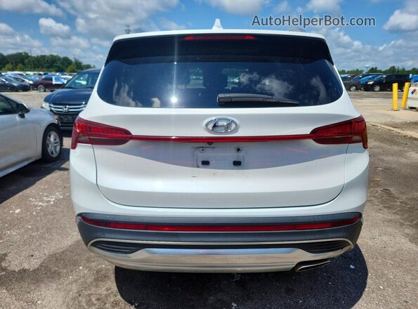 5NMS2DAJXMH369620 2021 HYUNDAI SANTA White Հետևի տեսք