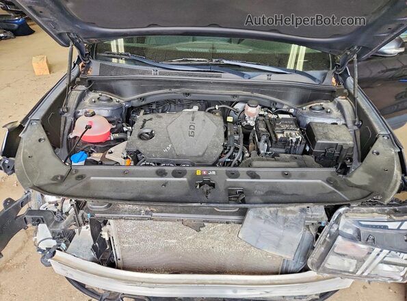 5NMS2DAJXPH513719 2023 HYUNDAI SANTA Gray Widok komory silnika