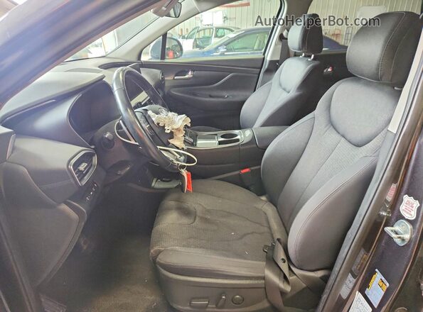 5NMS2DAJXPH513719 2023 HYUNDAI SANTA Gray Widok wnętrza z przodu