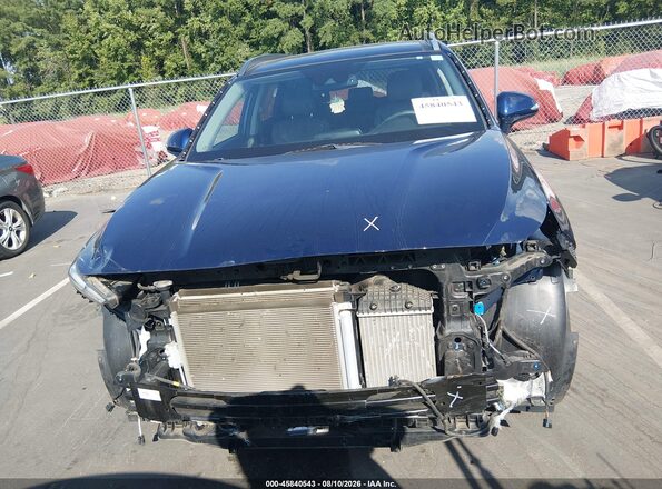 5NMS33AA1LH227498 2020 HYUNDAI SANTA FE Blue Rear interior view