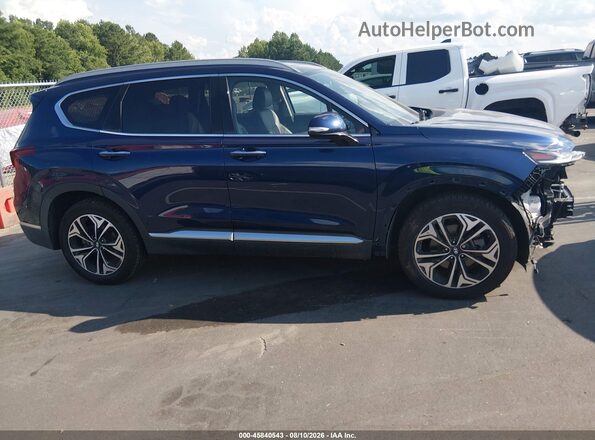 5NMS33AA1LH227498 2020 HYUNDAI SANTA FE Blue 360 interior view