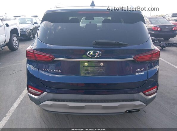 5NMS33AA1LH227498 2020 HYUNDAI SANTA FE Blue 