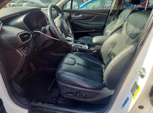 5NMS33AA5LH208839 2020 HYUNDAI SANTA White Front interior view