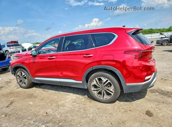 5NMS33AA7LH246380 2020 HYUNDAI SANTA Red Հետևի ձախ