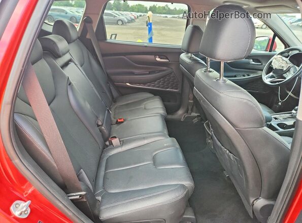 5NMS33AA7LH246380 2020 HYUNDAI SANTA Red Սալոնի հետևի տեսք