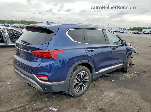 5NMS33AA8LH232665 2020 HYUNDAI SANTA Blue Tył prawy