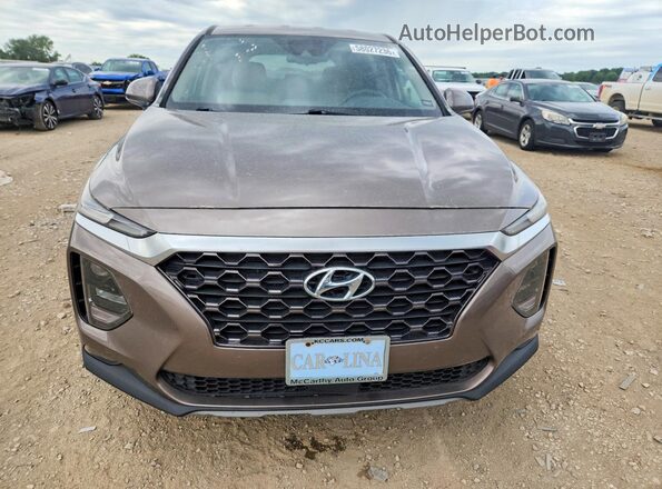 5NMS33AD0KH067154 2019 HYUNDAI SANTA Tan წინა ხედი