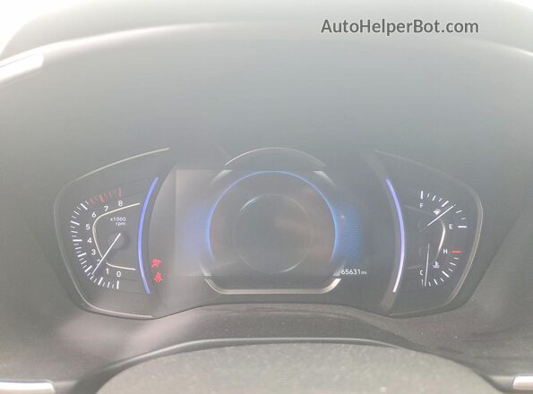 5NMS33AD0KH067154 2019 HYUNDAI SANTA Tan ხელსაწყოთა პანელის ხედი