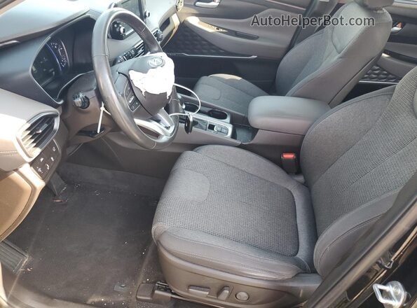 5NMS33AD0LH187960 2020 HYUNDAI SANTA Black Front interior view