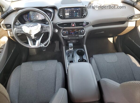 5NMS33AD0LH187960 2020 HYUNDAI SANTA Black Dashboard view