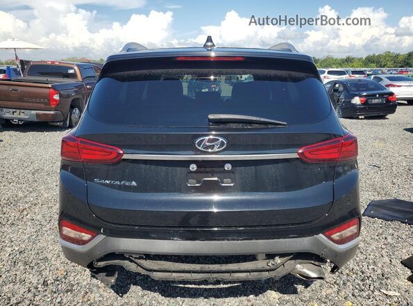 5NMS33AD0LH187960 2020 HYUNDAI SANTA Black Rear view