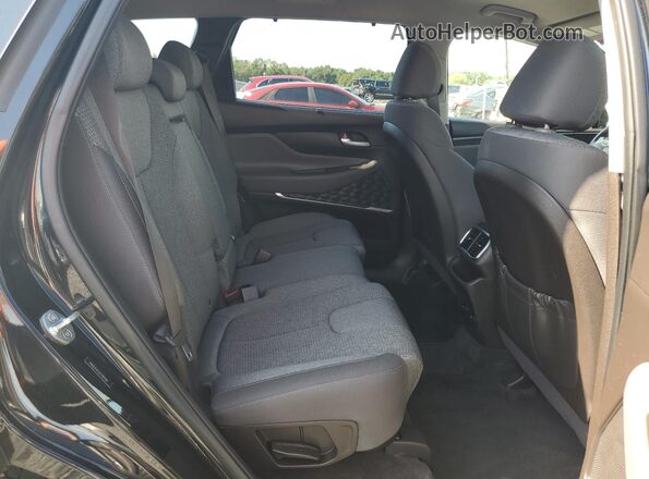 5NMS33AD0LH187960 2020 HYUNDAI SANTA Black Rear seats view