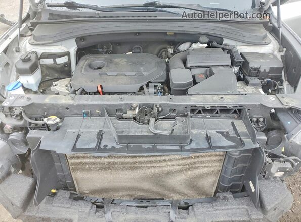 5NMS33AD0LH288190 2020 HYUNDAI SANTA Silver Vista del compartimento del motor