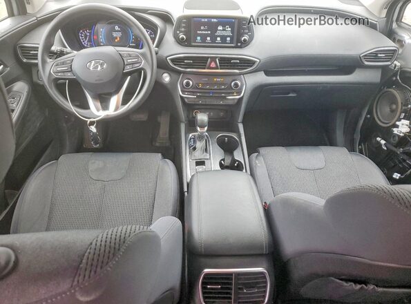 5NMS33AD0LH288190 2020 HYUNDAI SANTA Silver Vista del salpicadero