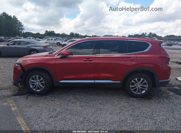 5NMS33AD1KH001504 2019 HYUNDAI SANTA FE Red Widok wnętrza 360 stopni