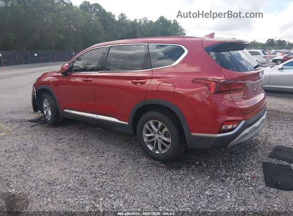 5NMS33AD1KH001504 2019 HYUNDAI SANTA FE Red Tył lewy