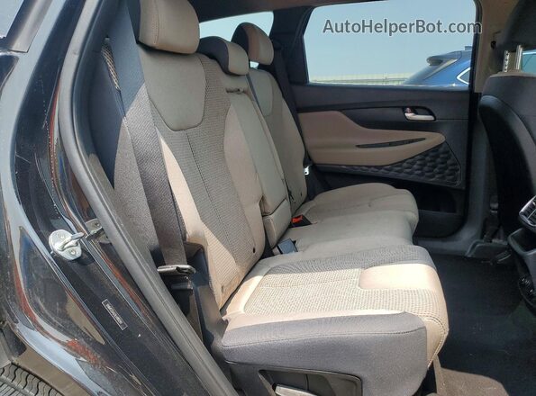 5NMS33AD1LH183397 2020 HYUNDAI SANTA Black Вид задніх сидінь