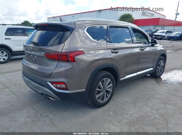 5NMS33AD1LH254646 2020 HYUNDAI SANTA FE Brown Trasero derecho