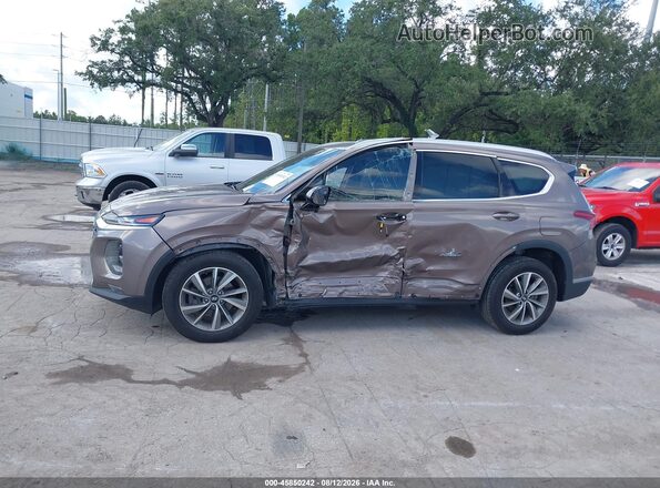 5NMS33AD1LH254646 2020 HYUNDAI SANTA FE Brown Vista interior de 360 grados