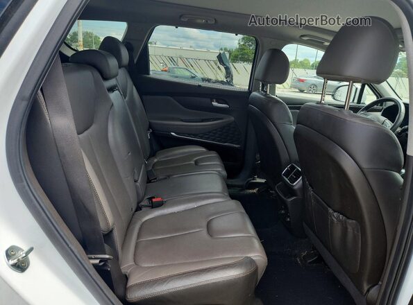 5NMS33AD1LH306468 2020 HYUNDAI SANTA White Rear interior view
