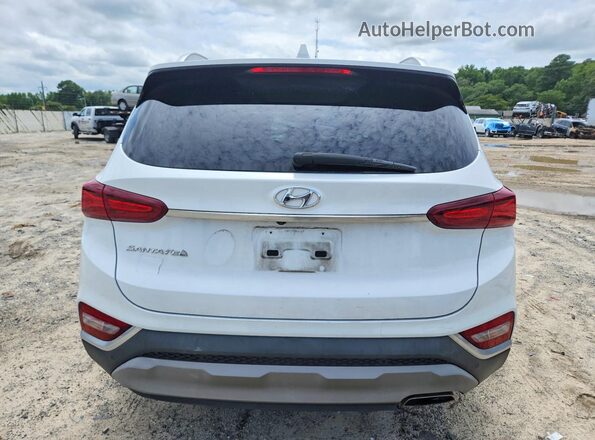 5NMS33AD1LH306468 2020 HYUNDAI SANTA White Rear view