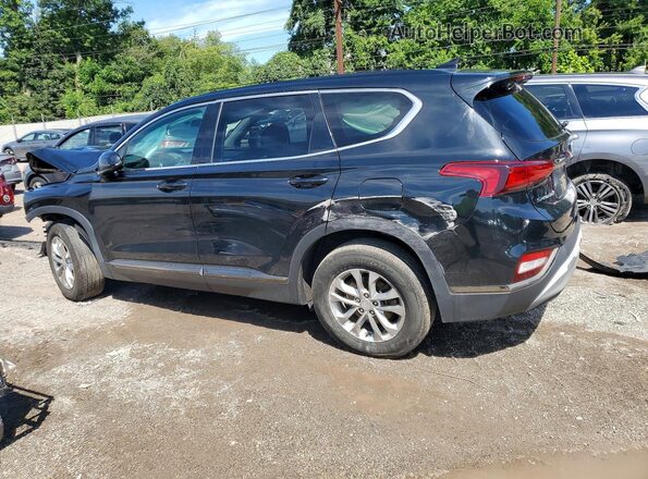 5NMS33AD2KH027612 2019 HYUNDAI SANTA Charcoal Rear left