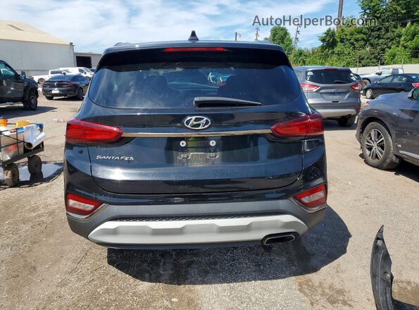 5NMS33AD2KH027612 2019 HYUNDAI SANTA Charcoal Rear view