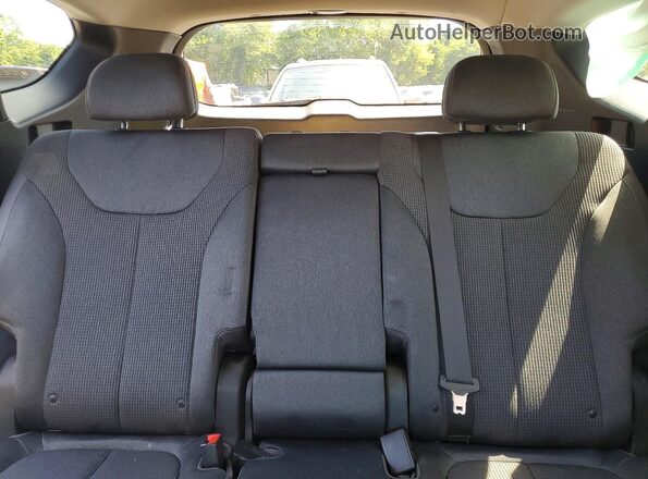 5NMS33AD2KH027612 2019 HYUNDAI SANTA Charcoal Rear seats view