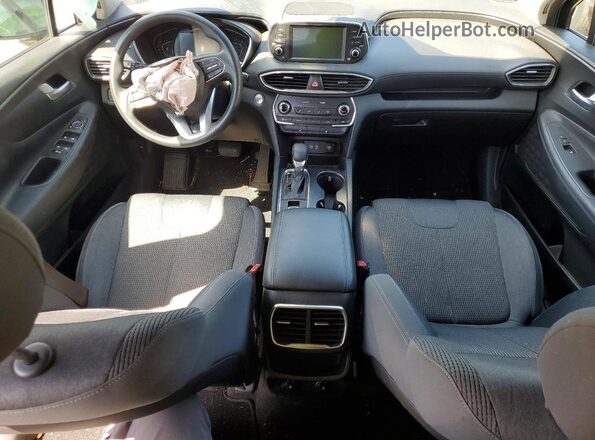 5NMS33AD2KH027612 2019 HYUNDAI SANTA Charcoal Dashboard view