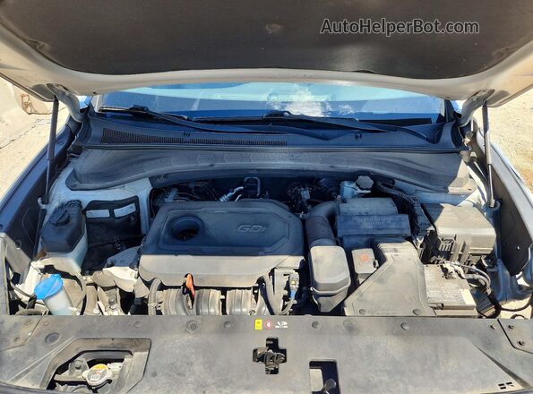 5NMS33AD2LH190651 2020 HYUNDAI SANTA Серебряный Вид задней части салона