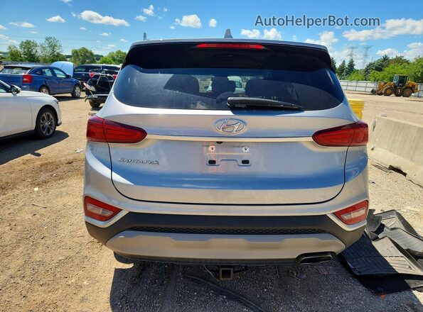 5NMS33AD2LH190651 2020 HYUNDAI SANTA Серебряный Вид сзади