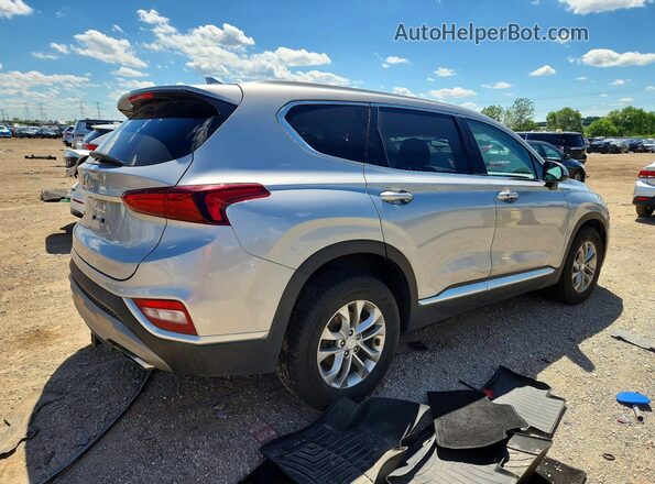 5NMS33AD2LH190651 2020 HYUNDAI SANTA Серебряный Задняя правая четверть