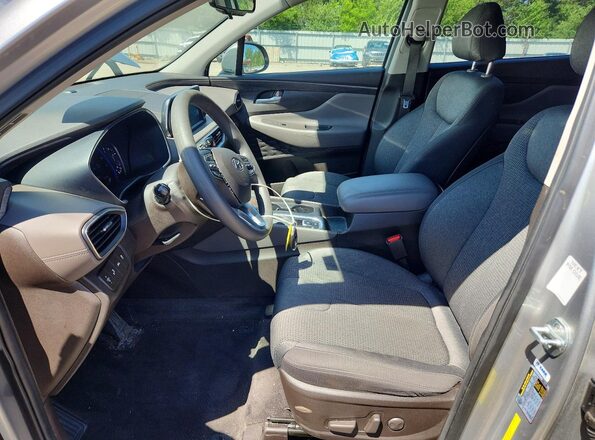 5NMS33AD2LH190651 2020 HYUNDAI SANTA Серебряный Вид салона спереди