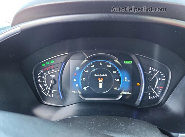 5NMS33AD2LH227844 2020 HYUNDAI SANTA Серый Вид щитка приборов