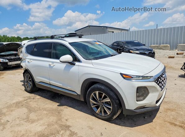 5NMS33AD2LH229867 2020 HYUNDAI SANTA White Przód prawy
