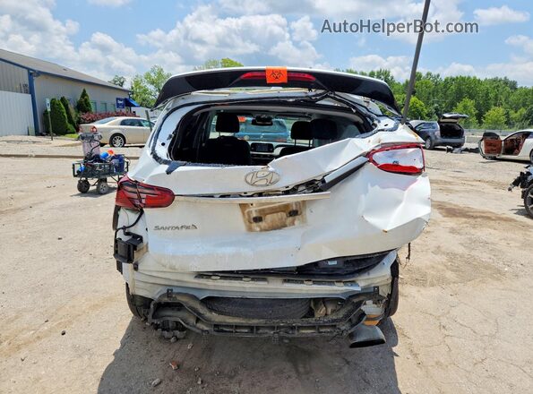5NMS33AD2LH229867 2020 HYUNDAI SANTA White Widok z tyłu