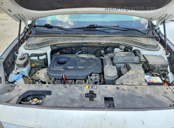 5NMS33AD2LH229867 2020 HYUNDAI SANTA White Widok komory silnika