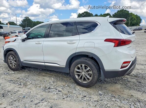 5NMS33AD3LH245284 2020 HYUNDAI SANTA White Trasero izquierdo