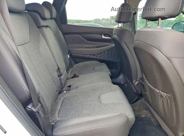 5NMS33AD3LH245284 2020 HYUNDAI SANTA White Vista interior trasera