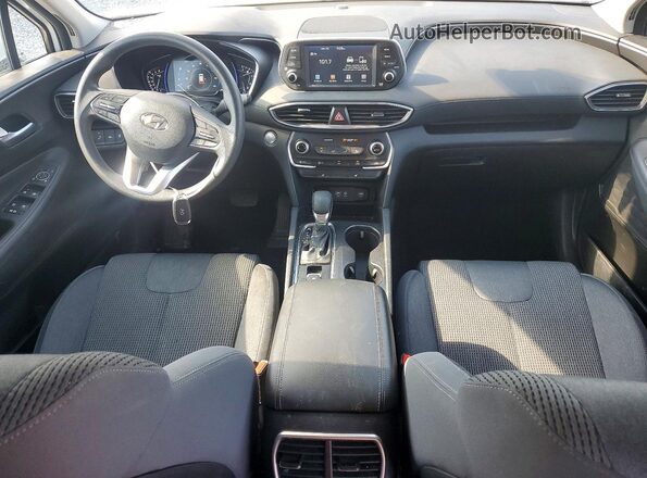 5NMS33AD4KH035467 2019 HYUNDAI SANTA White წინა პანელის ხედი