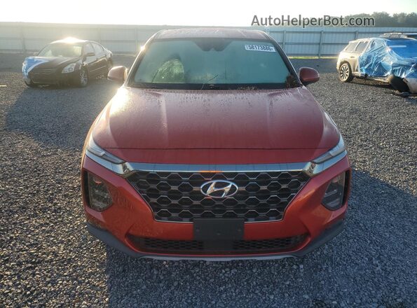 5NMS33AD4KH038403 2019 HYUNDAI SANTA Orange Front view